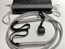 Load image into Gallery viewer, Circuit Rope (silver, silver, black)